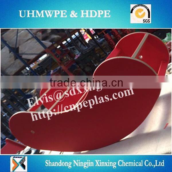 UV resistant textured double color orange peel surface HDPE panel
