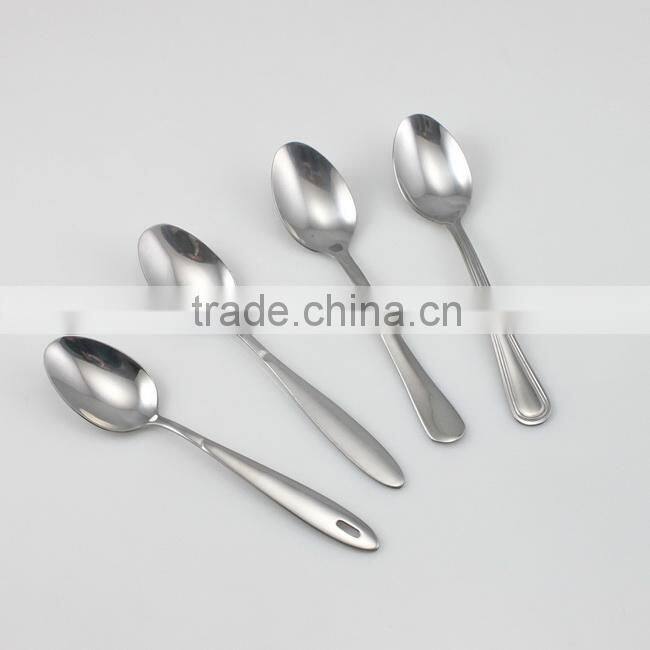 High class different size and style tea spoon Stainless steel spoon