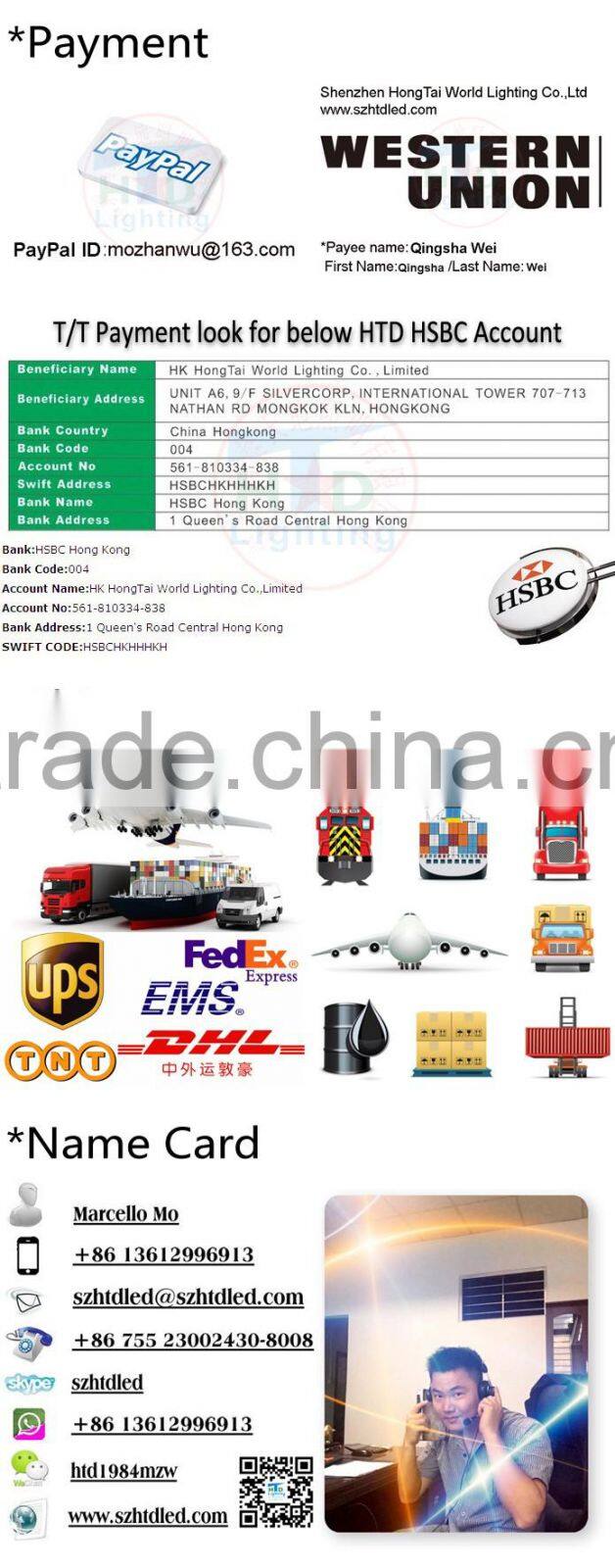 RGB white color double side bright LED meteor rain light