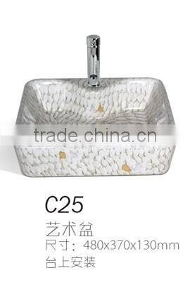 C21 Popular Chinese basin, glaze basins, countertop basin