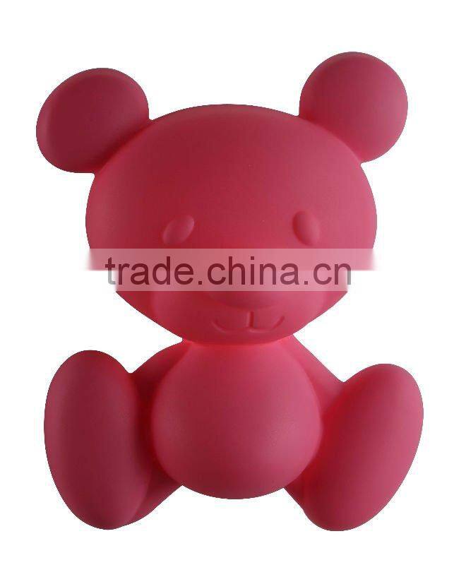 lovely bear shape led wall lamp for kids bedroom decoration