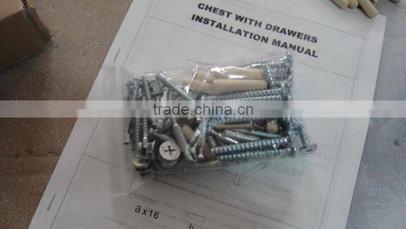 Solid NZ Pine wood Baby change table / Baby chest of drawers in White