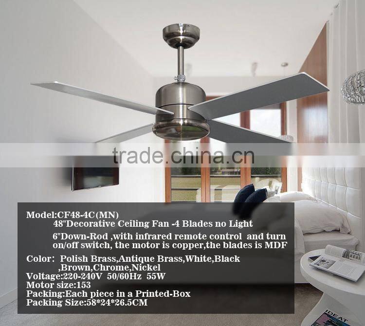 2015 Newest Hot Selling Modern Power Saving Ceiling Fan