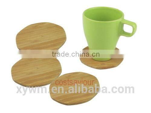 bamboo cup coaster