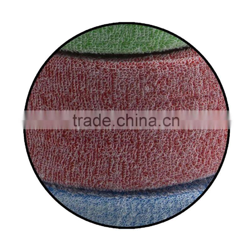BL-1301 Pot Sponge Scrubber Colorful Raw Material Cloth wholesales Towelling Material with good quality