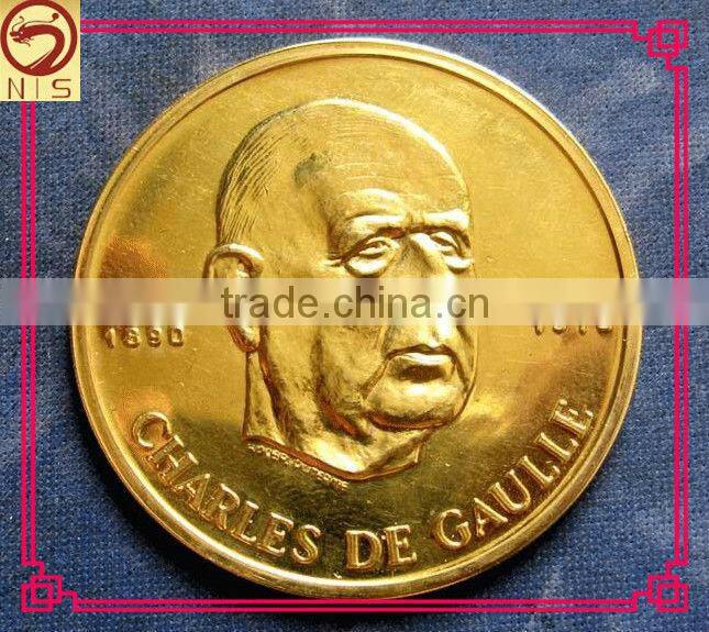 high quality fake gold coins with box