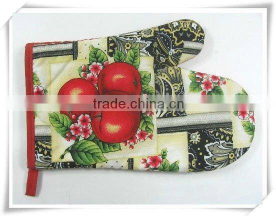 Promotional oven mitt, printed oven glove