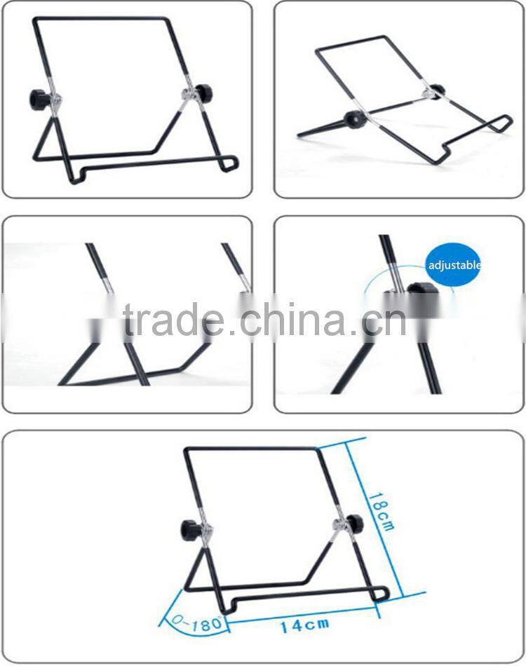 Factory price good quality top sell metal foldable pc holder in stock