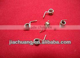 Manufacturer Supply shaped spring, small torsion spring, battery spring, spring material choose