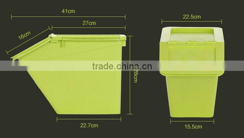 Eco-friendly Plastic Storage Box Set wih lid