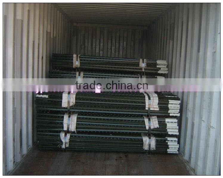 1.33lbs/feet 8FT Green Painted Studded T Post Wholesale