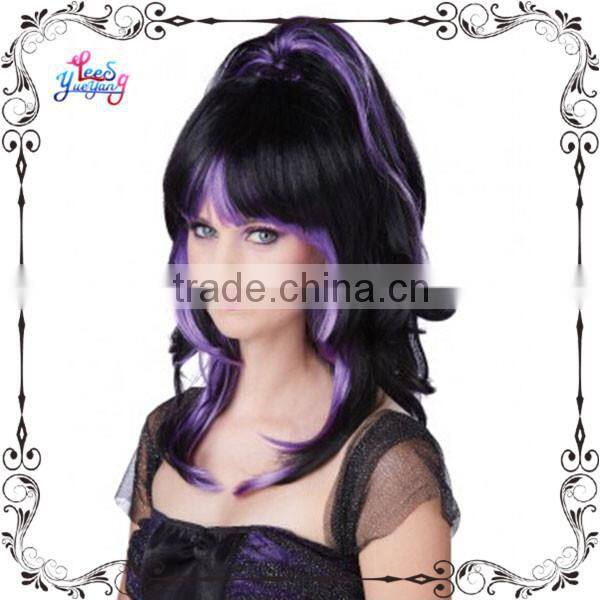 Topper sweet layered color loose wavy party wigs