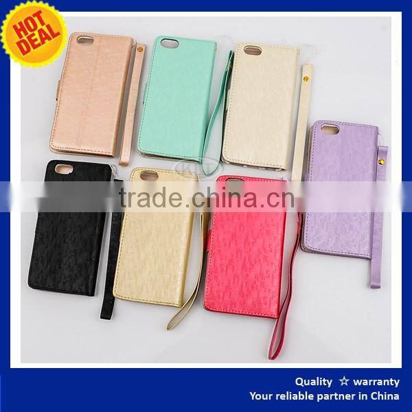 Leather leather case for zte blade a462 phone case western Classic Crystal Grain Card