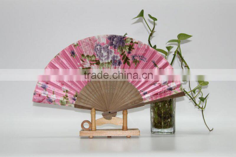 silk fan craft fan lady hand fan for gift
