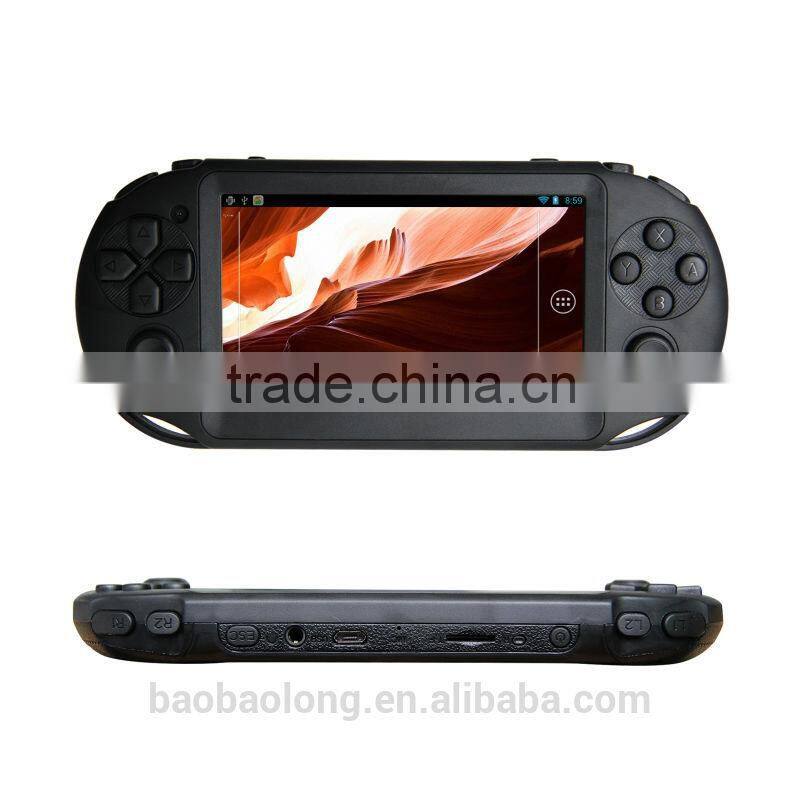 Android Handheld Video Game Player With Front-Rear Camera