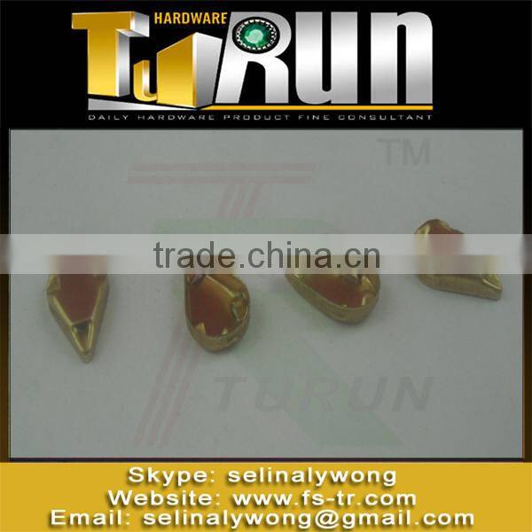 Latest design custom made metal jeans fabric covered button