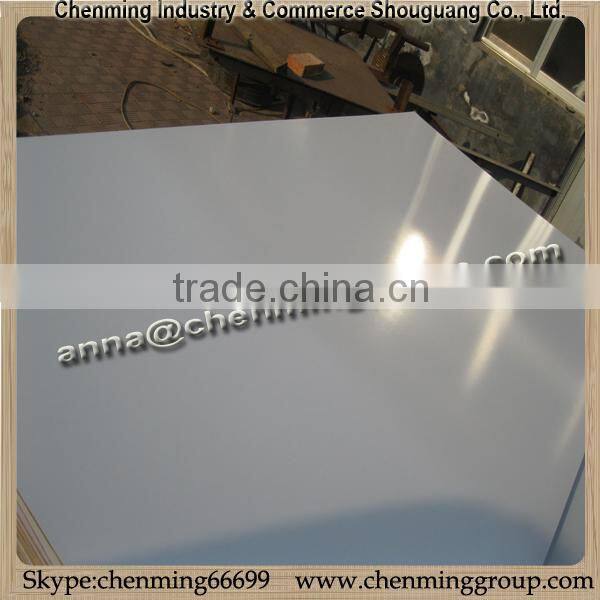 3mm natural alminum faced on plywood for decoration