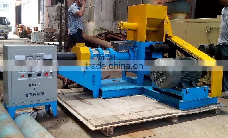 floating fish feed pellet machine