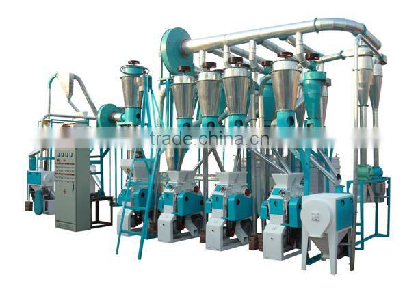 38t/D Fine Flour Wheat Flour Mill Plant