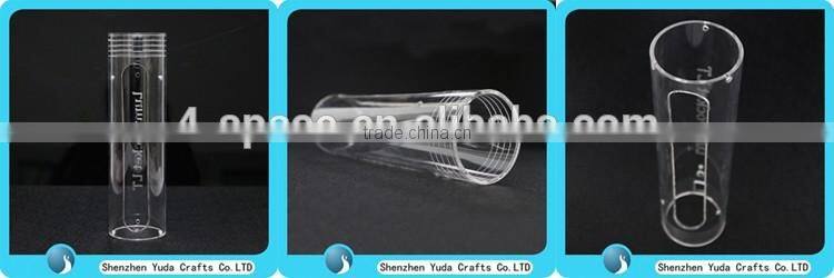 Tubular Perspex Packing Tube Box Clear Acrylic Extruded Round Tubing