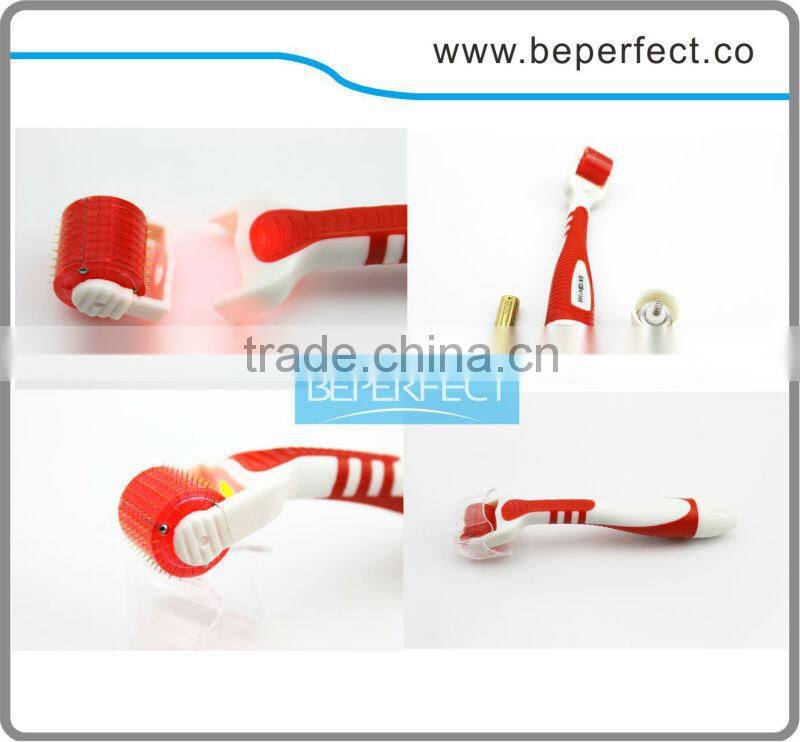 JG-01 bio red light therapy skin rejuvenation derma roller dermaroller