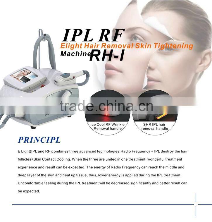 High Quality Two Handpeces IPL RF With CE Approved