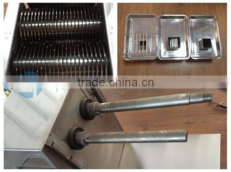500 KG/H 5 MM Slice Thickness CE Approval for Horizontal Mini Meat Cutter Machine for Sale