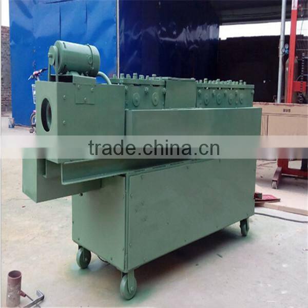 professional and high efficiency steel tube derusting and straightening machine