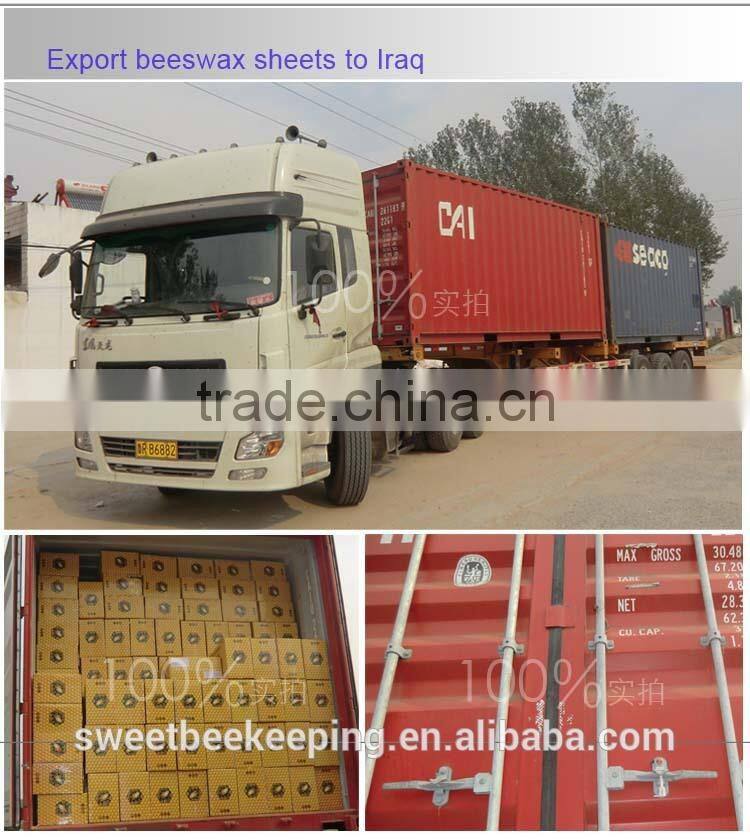 hot sale beehive tools galvanized pollen shovel with plastic handle