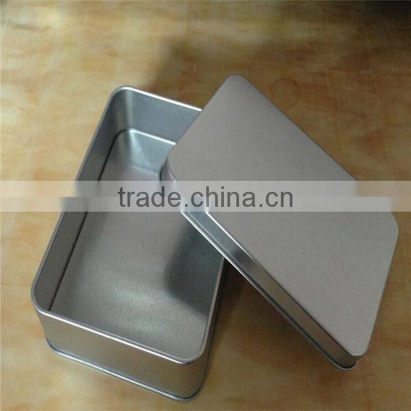 Custom Printing Logo Rectangular Tin Box