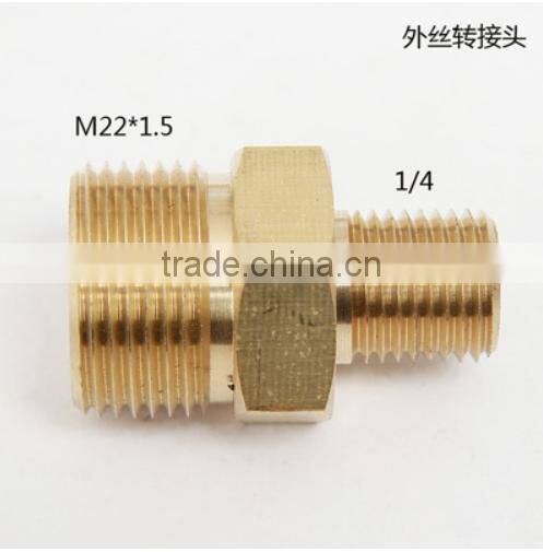 M22*1.5 Metric Plug * 3/8 Male Pipe Adaptor, high pressure washer pipe adaptor