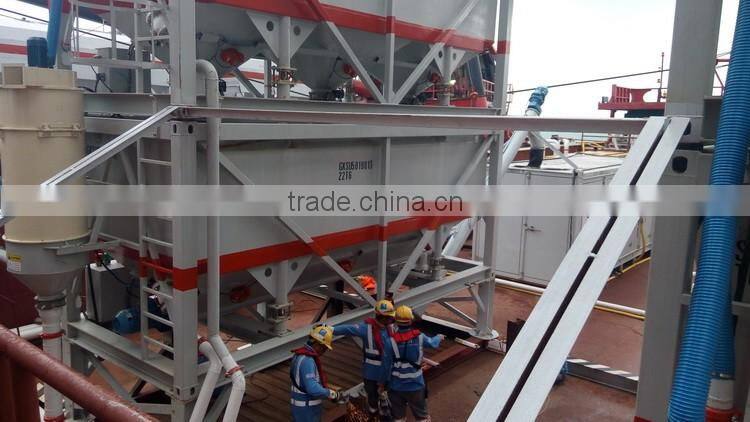 2016 hot sale powder silo, cement silo, horizontal cement silo