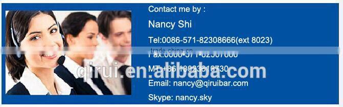 Top quality garden tool parts double-ended 3/4" 122" harvester bar fit for slasher -type timber-processing equipment