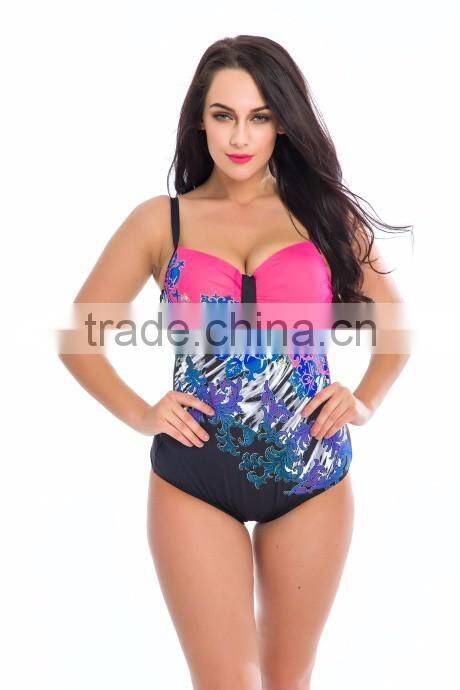 wholesale latest mature women sexy one piece plus size swimwear