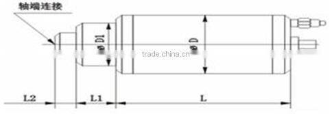 ER25, 18000rpm, 3.2kw, 380v, 110mm engraving spindle motor