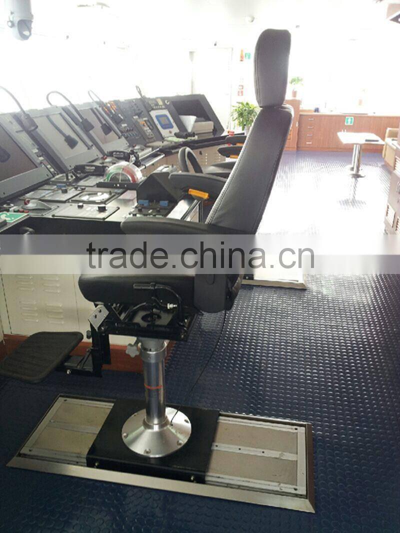 China supplier driver's boat seat for rail type ship