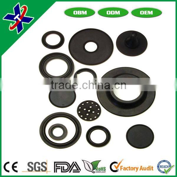 custom industrial rubber goods rubber components