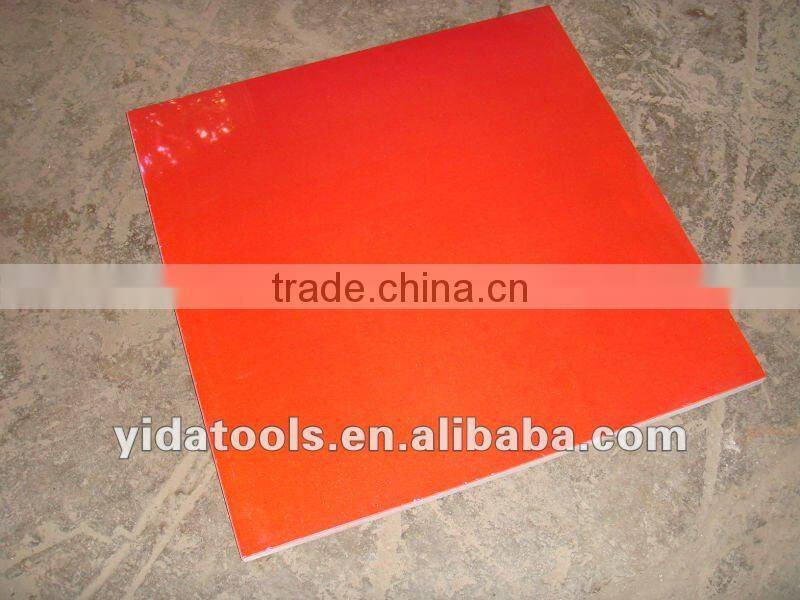 Pure red crystal ceramic tile