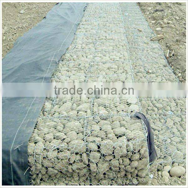 PVC Coated Hexagonal Stone Gabion Wall