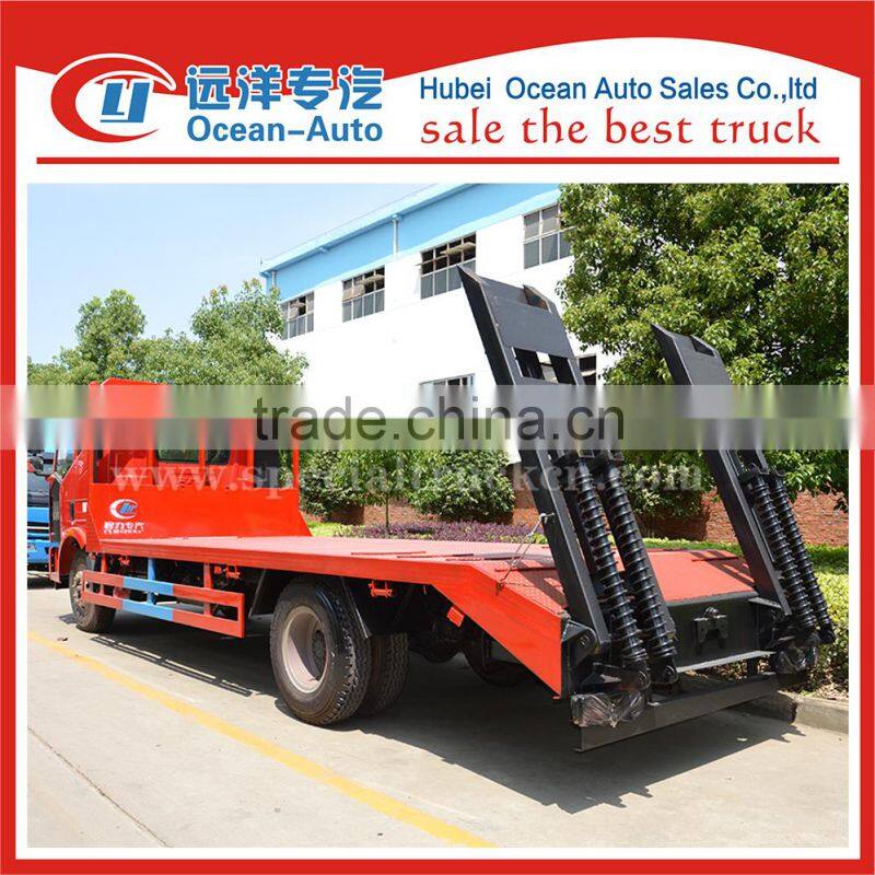 New designe cabin diesel engine flatbed trucks for sale