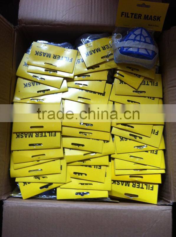 Plastic Dust Mask/Filter Mask Blue Colour