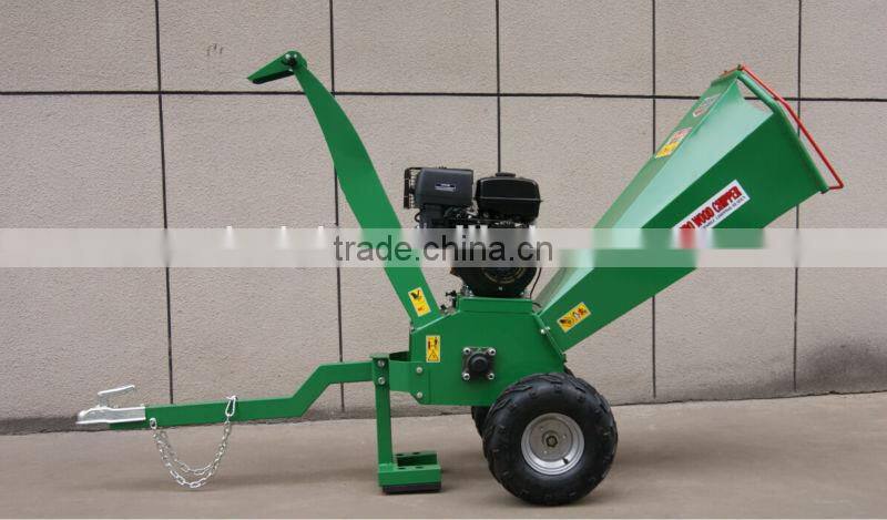 15HP automatic wood chipper shredder with tuv ce certificate
