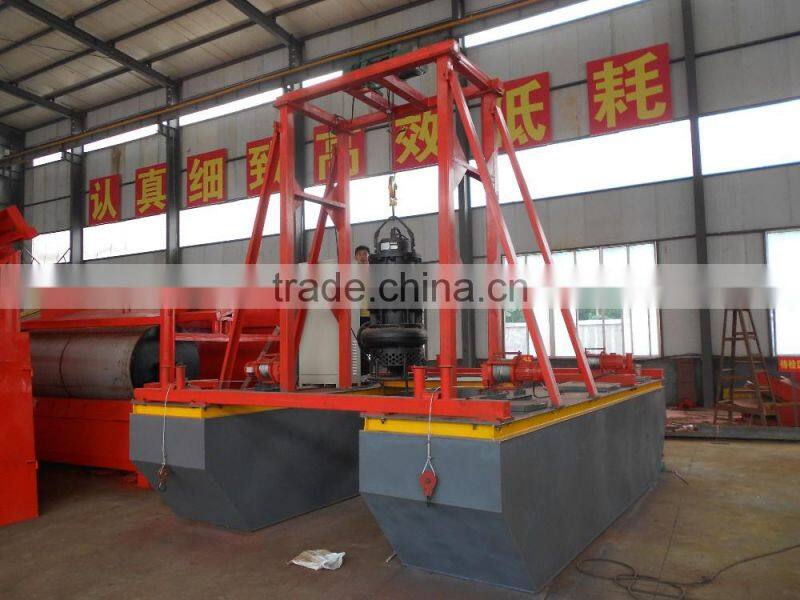 River Submersible Pump Dredge Vessel With Cutter Head