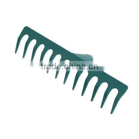 3 teeth cultivator with plastic coated fiberglass handle