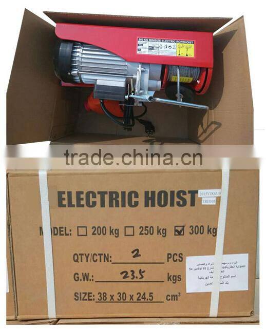 family used small electric hoist 110v