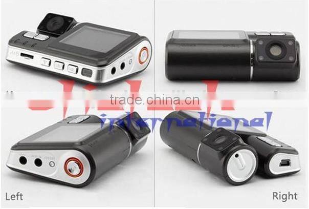 Car Black Box F90 HD1280*720P Dual lens Vehicle DVR PK F70 Camera