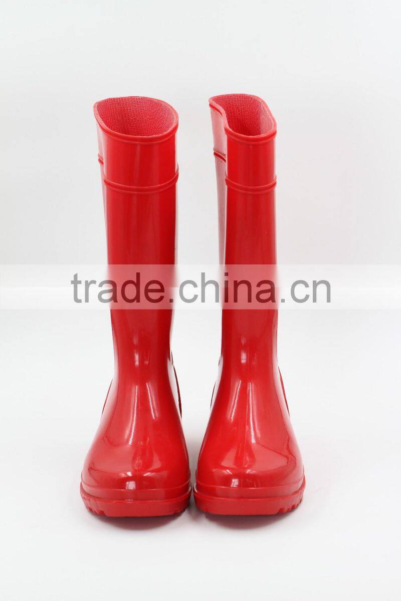 Comfortale lightweight pvc rain boots,food factory safety shoes