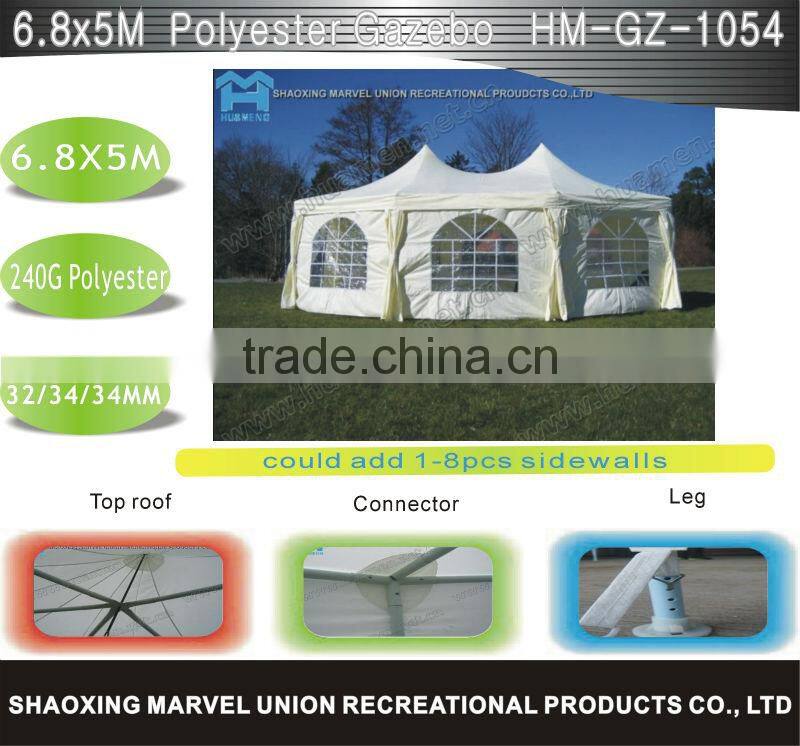 6.8X5M Heavy Duty Gazebo Tent