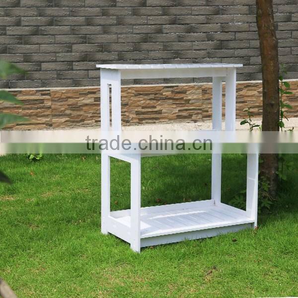 Wholesale New Design Removable Wood Plastic Composites flower shelf for Wedding