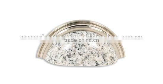cup pull-NP-BN granite pull cup pull brushed nickel for kitchen and bathroom